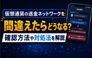 仮想通貨の送金ネットワークを間違えたらどうなる？確認するポイントや注意点を解説