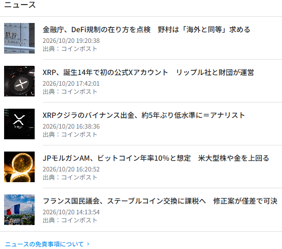 Zaif取引所の暗号資産ニュース